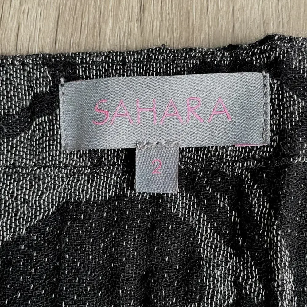 Sahara Abstract Jacquard Wool Blend Dress Women's 2​​​​ - Picture 2 of 8